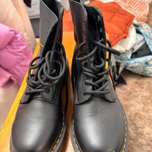 Dr. Martens Black Lace Up Boots
